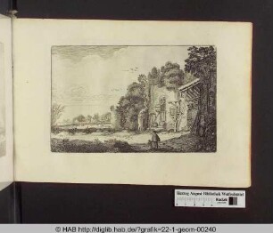 Bauerngehöft mit bewohnter Ruine