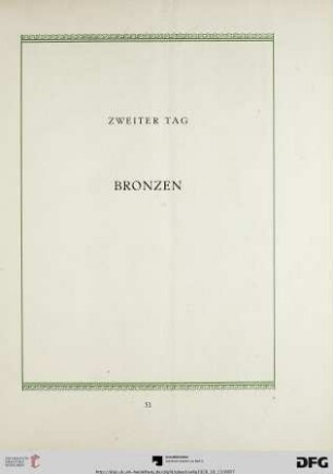 Bronzen (Nr. 182-207)