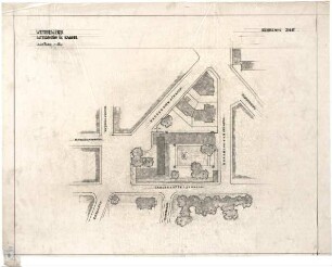 Bestelmeyer, German; Kassel; Altersheim - Lageplan