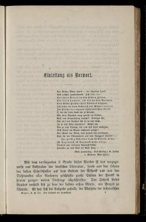 Einleitung als Vorwort.