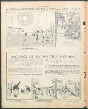 Balance de la política mundial