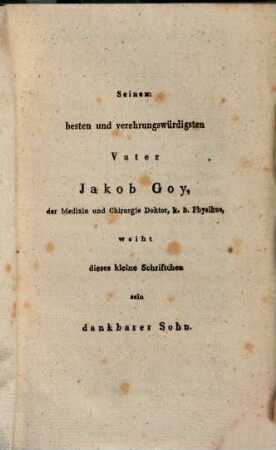 Ueber die Anwendung des Feuers als Heilmittel