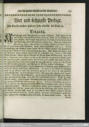Vier und sechzigste Predigt
