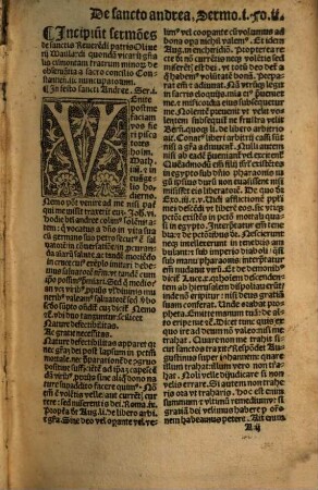 Summarium quoddam Sermonum de Sanctis