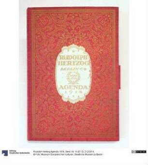 Rudolph Hertzog Agenda 1914