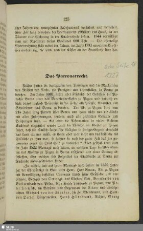 Das Patronatrecht