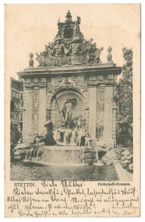 Stettin. Felderhoff-Brunnen.