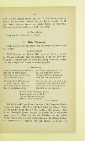 11. Das Lämmchen