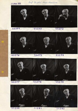 Portraitserie Hans Knudsen