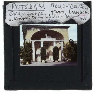 Potsdam, Neuer Garten,Potsdam, Neuer Garten Orangerie