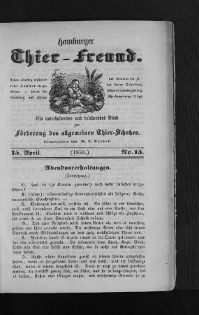 15. April. (1859.) No. 15.