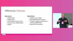 Open Source and Open Science - a happy partnership?