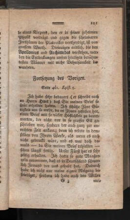 Fortsetzung des Vorigen