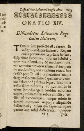 243-252, Temerarium profecto est, fateor, & insignis audaciae ...