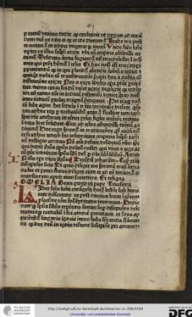 Omelia beati Gregorii pape tricesima.
