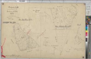Epe, Gronau (Gronau), Alstätte (Ahaus), Wessum (Heek), Zusammenlegung des Amtsvenns, Bl.18 Urkarte I Epe Flur 17 Alstätte Flur 2 u.3