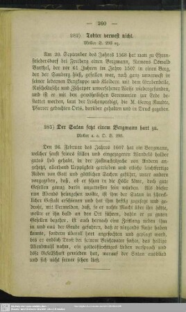 282. Todter verwest nicht