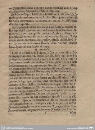 II. DORICA.