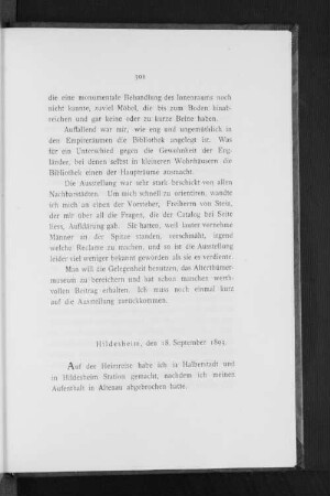 Hildesheim, den 18. September 1893.