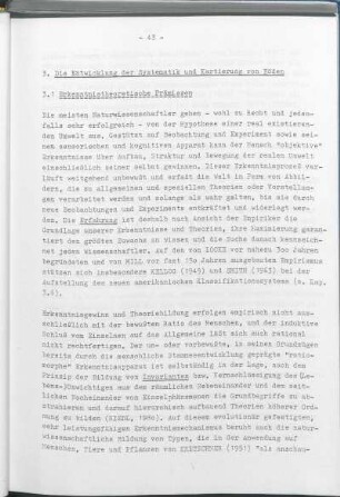 3.1 Erkenntnistheoretische Prämissen