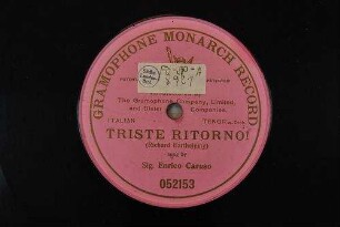Triste ritorno! / (Richard Barthèlemy)
