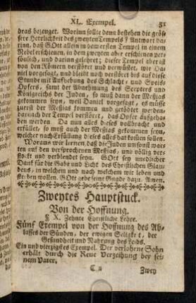 51-66, Zweytes Hauptstuck
