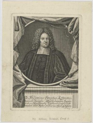 Bildnis des Fridericus Ernestus Kettnerus