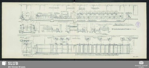 Zchg. 12565. Papiermaschine 2600 Arb. Breite [Maschine I] für titl. Simonius'sche Cellulosefabriken Act. Gesellschaft Kehlheim