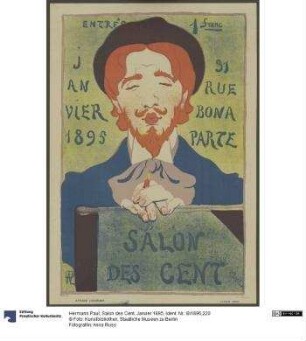 Salon des Cent. Janvier 1895