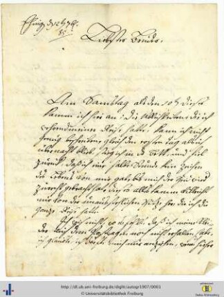 [Brief von Unbekannt an Unbekannt]