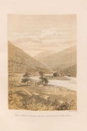 The Lahoul bazaar below Sultanpur on the Beas