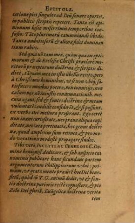 Argvmentorvm Et Obiectionvm, De praecipuis articulis doctrinae Christianae, cum Responsionibvs, quae passim extant in scriptis Reuerendi viri Domini Philippi Melanohthonis, Pars ...., 2