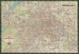 Berlin : Betriebslinien der Hochbahngesellschaft