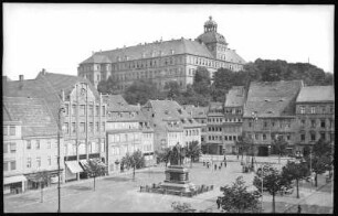 Weißenfels. Markt und Schloss