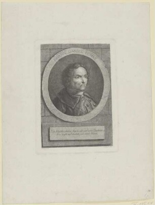 Bildnis des Johann Daniel Donat