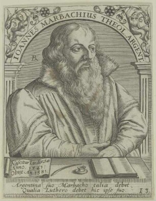 Bildnis des Johann Marbach