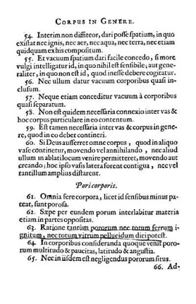 Pori corporis.