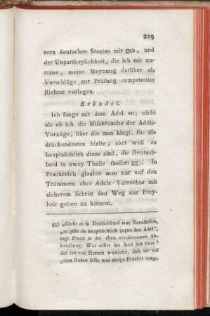 [1. Erbadel.]