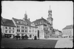 Löbau. Markt - Rathaus
