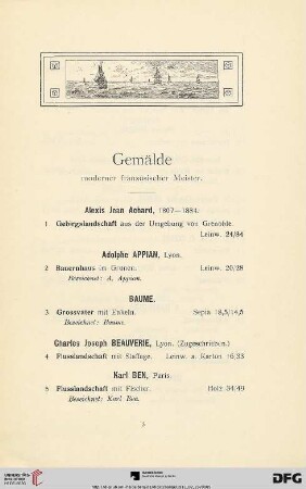 Gemälde (Nr. 1-53)