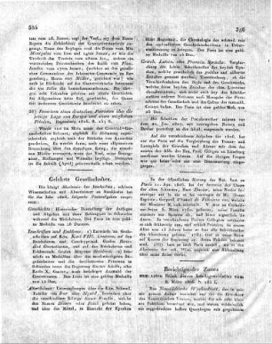 Berichtigender Zusatz zum 12ten Stück dieses Intelligenzblattes vom 8 . März 1806 S. 184 f.