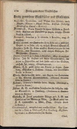 Fertig gewordene Musikbücher und Musikalien.