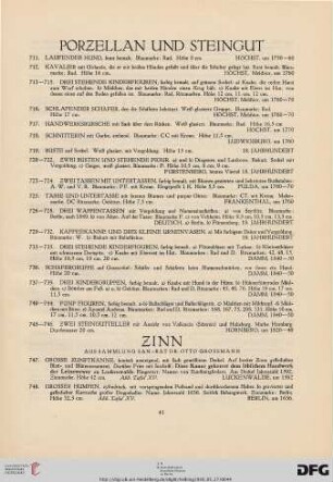 Zinn (Nr. 747-830)