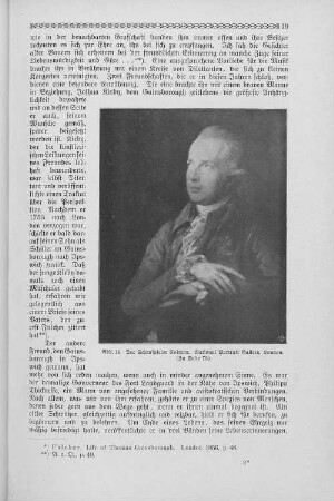 Abb. 14. Der Schauspieler Colman. National Portrait Gallery, London. (Zu Seite 70.)