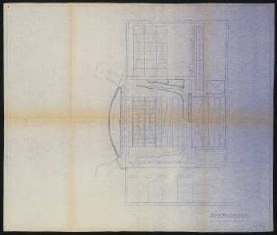 Stadttheater, Bochum: Bühnentechnische Einrichtung 1:100