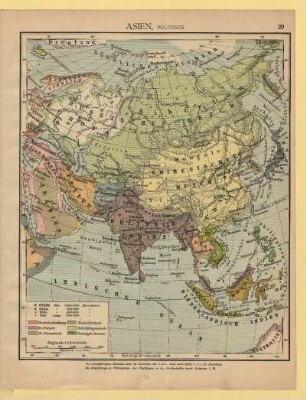 Asien, politisch