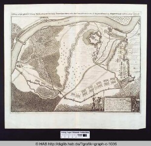 Abbildung welcher gestalt die Vestung Phillippsburg von der Köngl. Frantzeischen Armee under dem Comando des Gen. Duc. de Anguin ist den 29 Aug. belägärt beschossen und den 9 sept 1644 mit Acord erobert worden