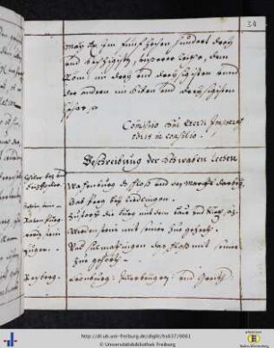Beschreybung der Schwaben leehen…
