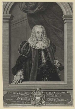 Bildnis des Georgivs Christophorvs Volcamer a Kirchensittenbach