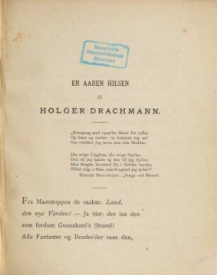 Efterladte Digte : Udg. af Otto Borchsenius